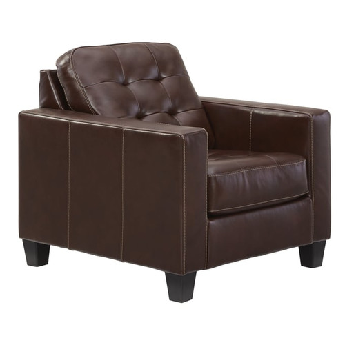 Ashley Furniture Altonbury Walnut Chair And Ottoman Set