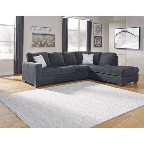 Ashley Furniture Altari Slate 2pc Sectional With RAF Corner Chaise