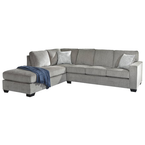 Ashley Furniture Altari Alloy 2pc Sectional With LAF Corner Chaise
