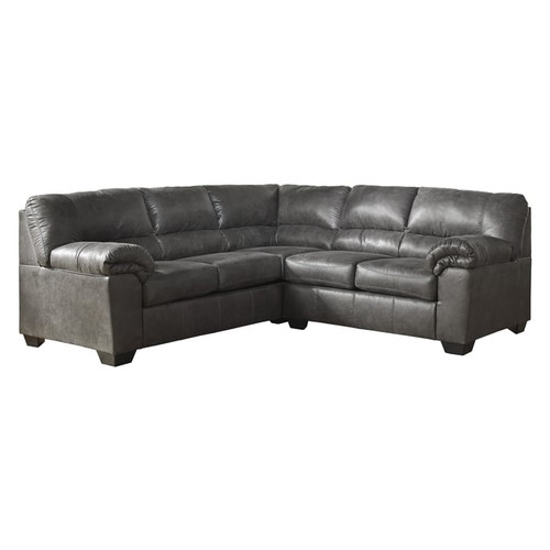 Ashley Furniture Bladen Contemporary Slate 2pc Sectional With LAF Sofa