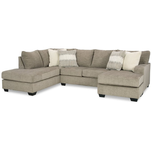 Ashley Furniture Creswell Stone 2pc LAF Sectional With Chaise