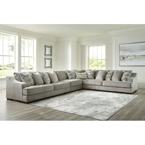 Ashley Furniture Bayless Smoke 4pc Sectional