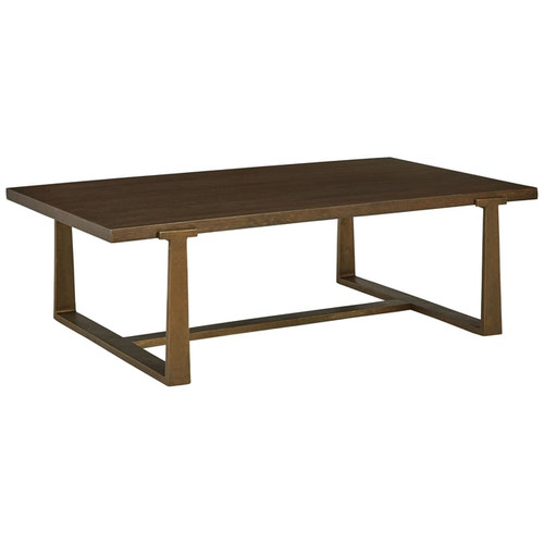 Ashley Furniture Balintmore Brown 3pc Rectangle Coffee Table Set