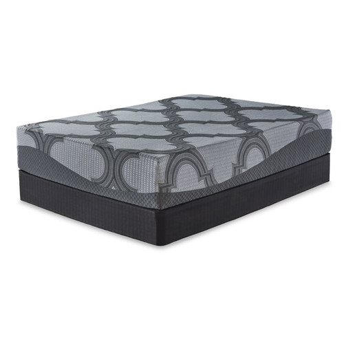 Ashley Furniture 1100 Series Gray Black Full Mattress With Foundation