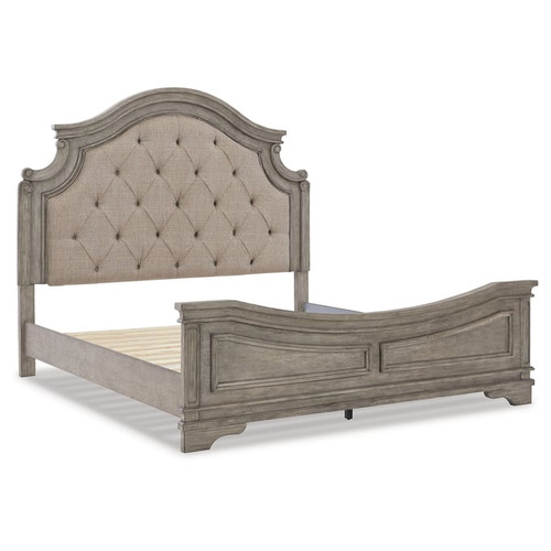 Ashley Furniture Lodenbay Antique Gray Queen Panel Bed