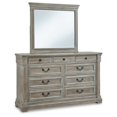 Ashley Furniture Moreshire Bisque Dresser And Mirror