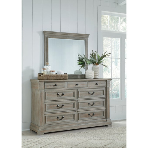 Ashley Furniture Moreshire Bisque Dresser And Mirror