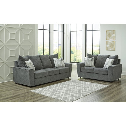 Ashley Furniture Stairatt Gravel 2pc Living Room Set