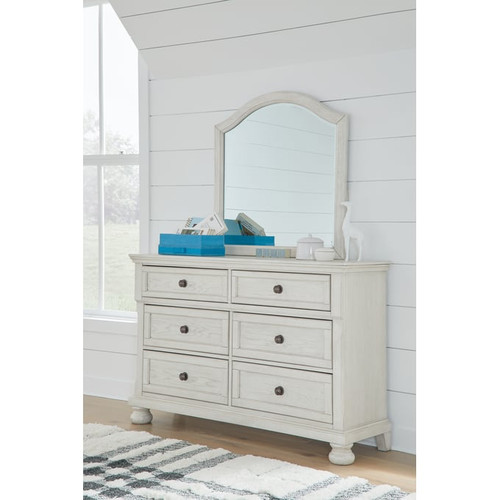 Ashley Furniture Robbinsdale Antique White Kids Bedroom Dresser And Mirror