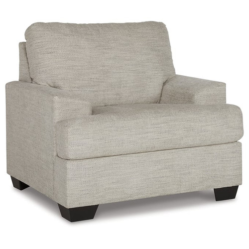 Ashley Furniture Vayda Pebble Chair And Ottoman Set