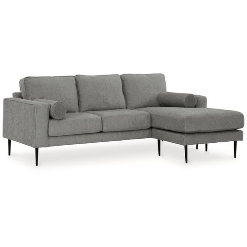 Ashley Furniture Hazela Charcoal Sofa Chaise Sectional