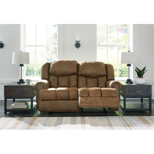 Ashley Furniture Boothbay Auburn Reclining Power Loveseat