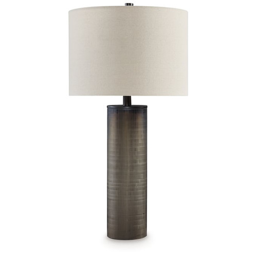 Ashley Furniture Dingerly Brown Glass Table Lamp