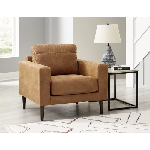 Ashley Furniture Telora Caramel Chair