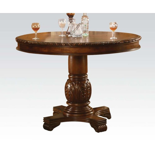 Acme Furniture Chateau De Ville Cherry Wood Counter Height Table