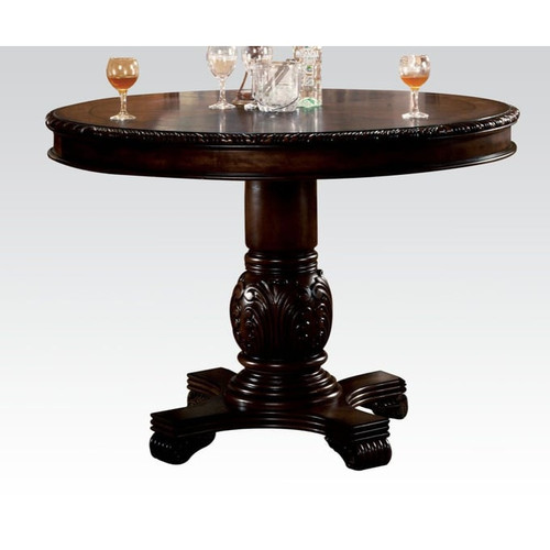 Acme Furniture Chateau De Ville Espresso Wood Counter Height Table