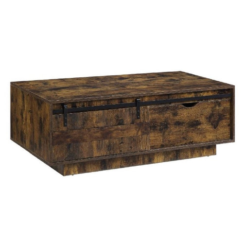 Acme Furniture Bellarosa Rustic Oak Coffee Table