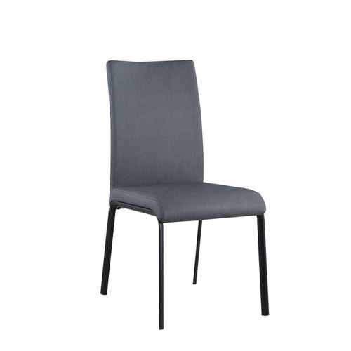 4 Chintaly Imports Aida Ash Contour Back Side Chairs