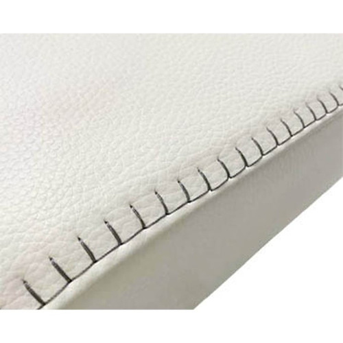 Chintaly Imports Gwen White Upholstered Bench