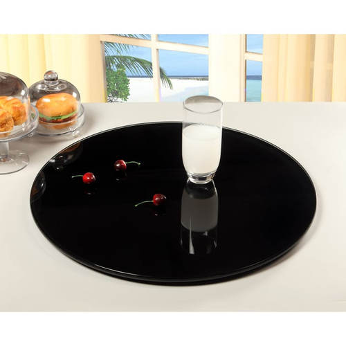 Chintaly Imports Lazy Susan 24 Inch Round Rotating Trays