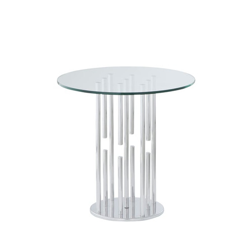 Chintaly Imports Floating Pedestal Lamp Table