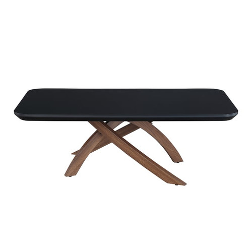 Chintaly Imports Emily Gloss Black Cocktail Table