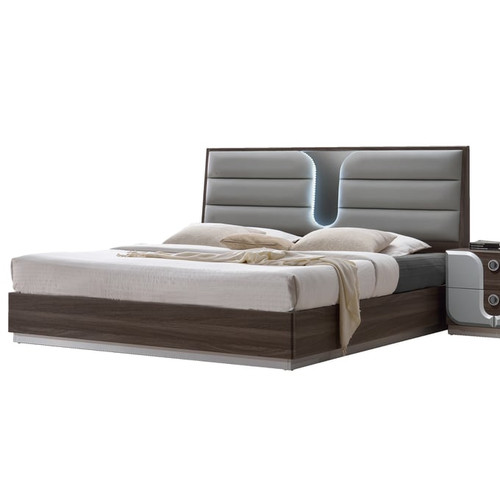 Chintaly Imports London Gray Queen Bed