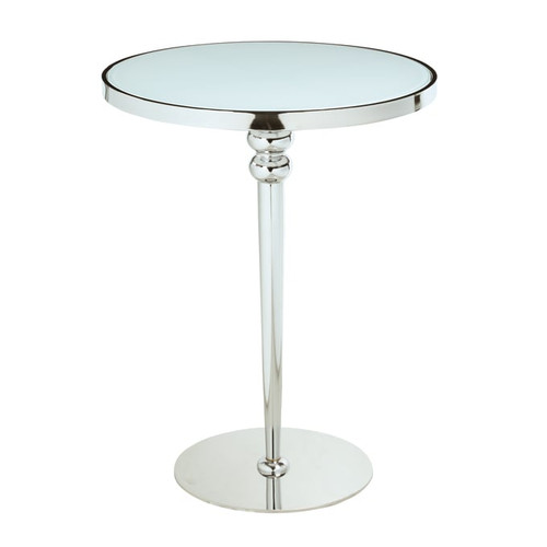 Chintaly Imports Denise Contemporary Starphire Glass Counter Table