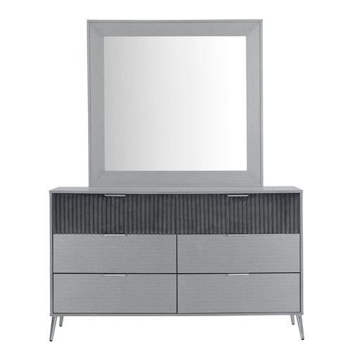 Global Furniture Enzo Dark Grey Mirror