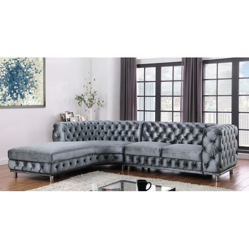 Global Furniture U547 Dark Grey Sectional