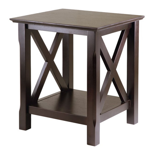 Winsome Xola Cappuccino Wood Accent Table