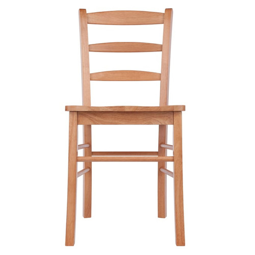 2 Winsome Benjamin Light Oak Wood Dining Chairs