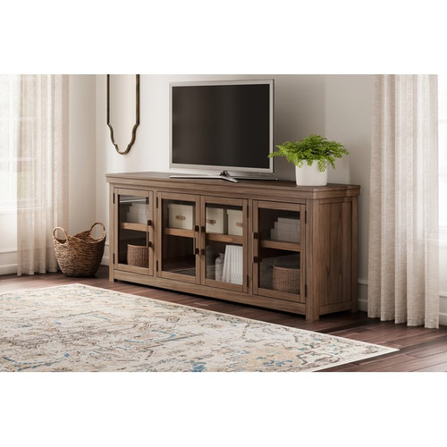 Ashley Furniture Boardernest Brown Extra Large TV Stand