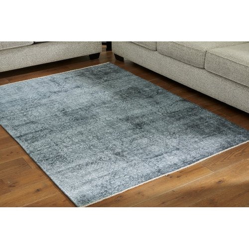 Ashley Furniture Rhysill Teal Medium Rugs