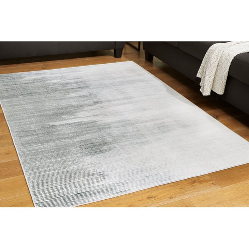 Ashley Furniture Milset Black White Gray Rugs