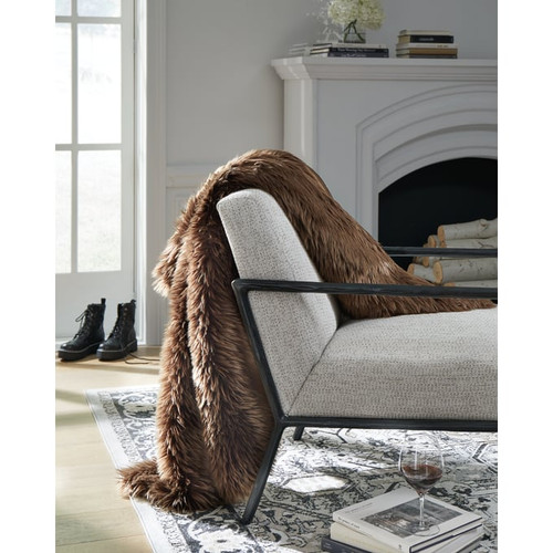 Ashley Furniture Bellethrone Brown Throws