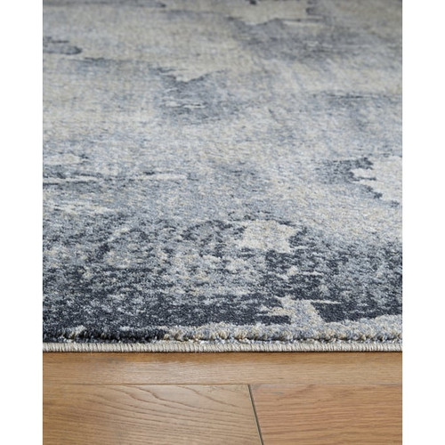 Ashley Furniture Langrich Blue Gray Cream Large Rugs
