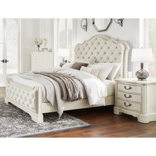 Ashley Furniture Arlendyne Antique White 2pc Bedroom Set With Queen Bed