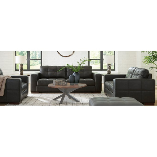 Ashley Furniture Luigi Thunder 3pc Living Room Set