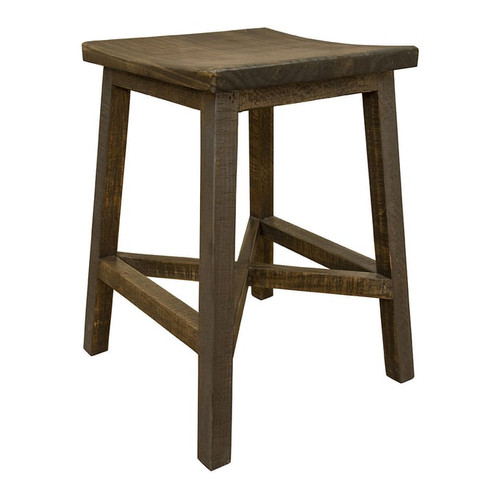 IFD Loft Brown Two Tone Gray Stool