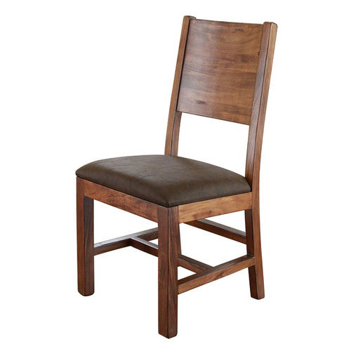 2 IFD Parota Natural Two Tone Chairs