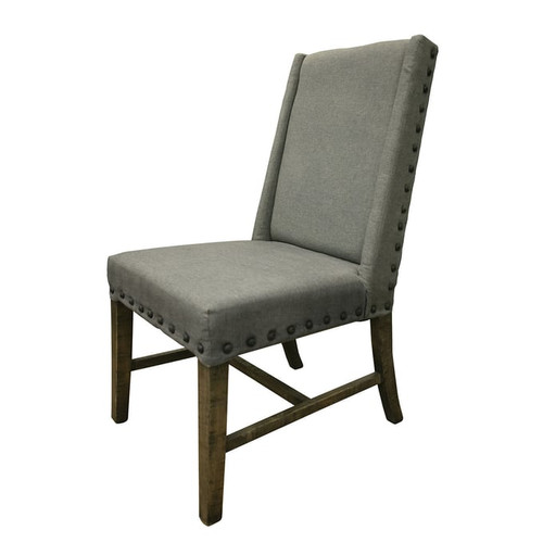 2 IFD Loft Two Tone Gray Brown Chairs
