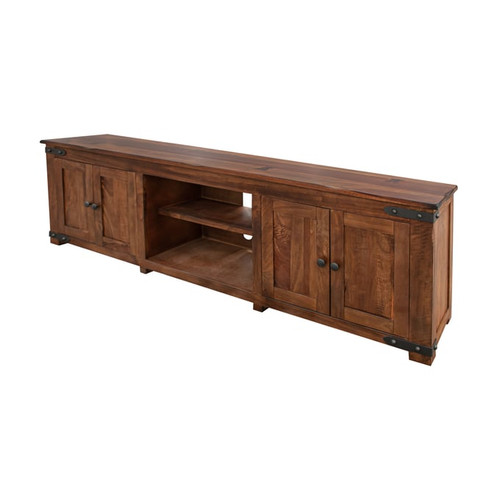 IFD Parota Cinnamon Brown 93 Inch TV Stand