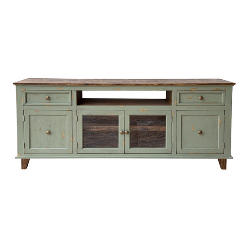IFD Toscana Olive 2 Drawer Console