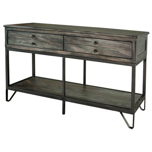 IFD Moro Two Tone Warm Gray Brown Sofa Table