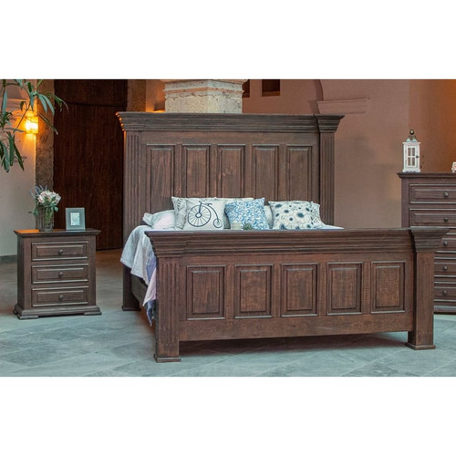 IFD Terra Rich Chocolate 2pc Queen Bedroom Set