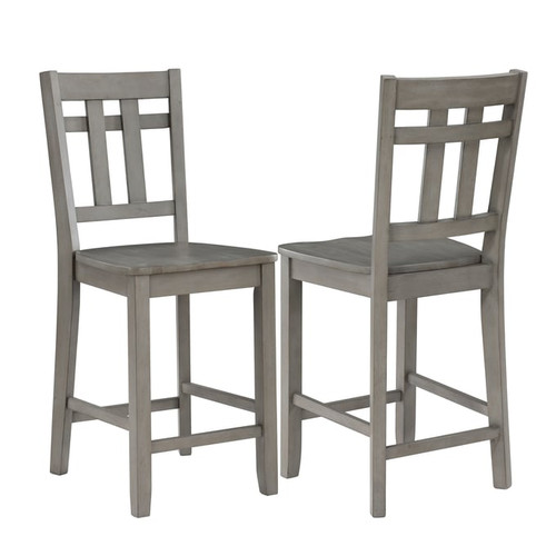 2 Steve Silver Toscana Gray Counter Chairs