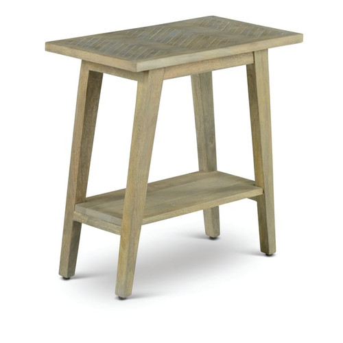 Steve Silver Milani Natural Chairside End Table