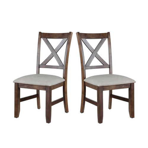 2 Steve Silver Astoria Mocha Side Chairs