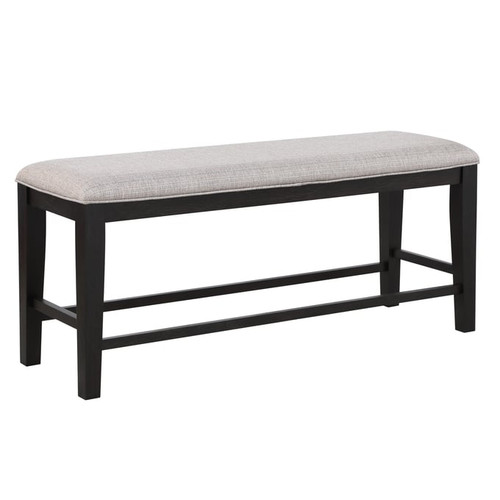 Steve Silver Halle Ebony Counter Bench